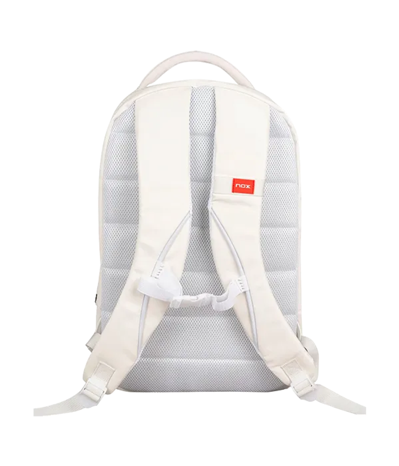 Рюкзак для падел NOX Pro Series White 2024 классический стиль