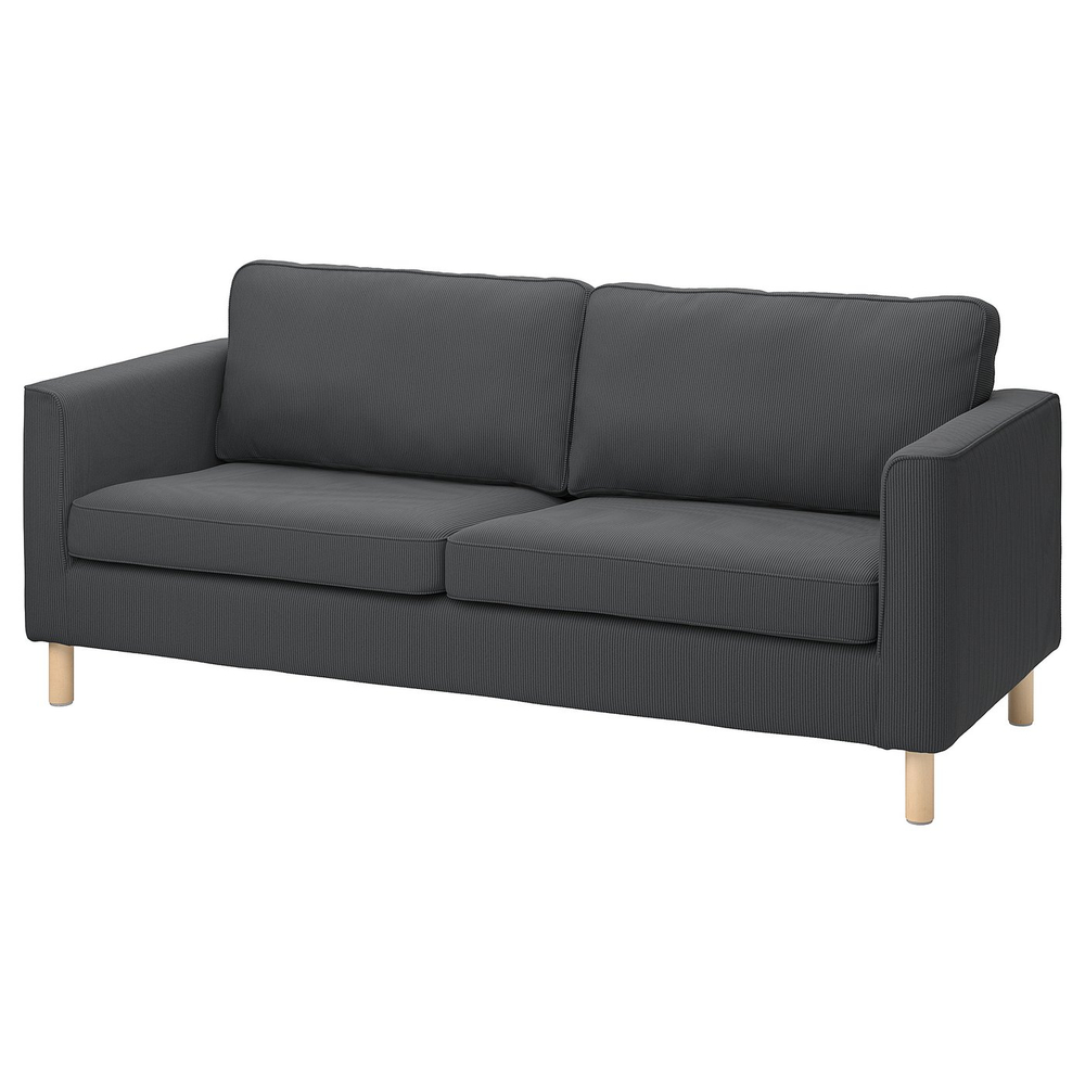 IKEA PÄRUP  (ИКЕА ПЭРУП)  -  Чехол на диван 3-местный - Килинге антрацит