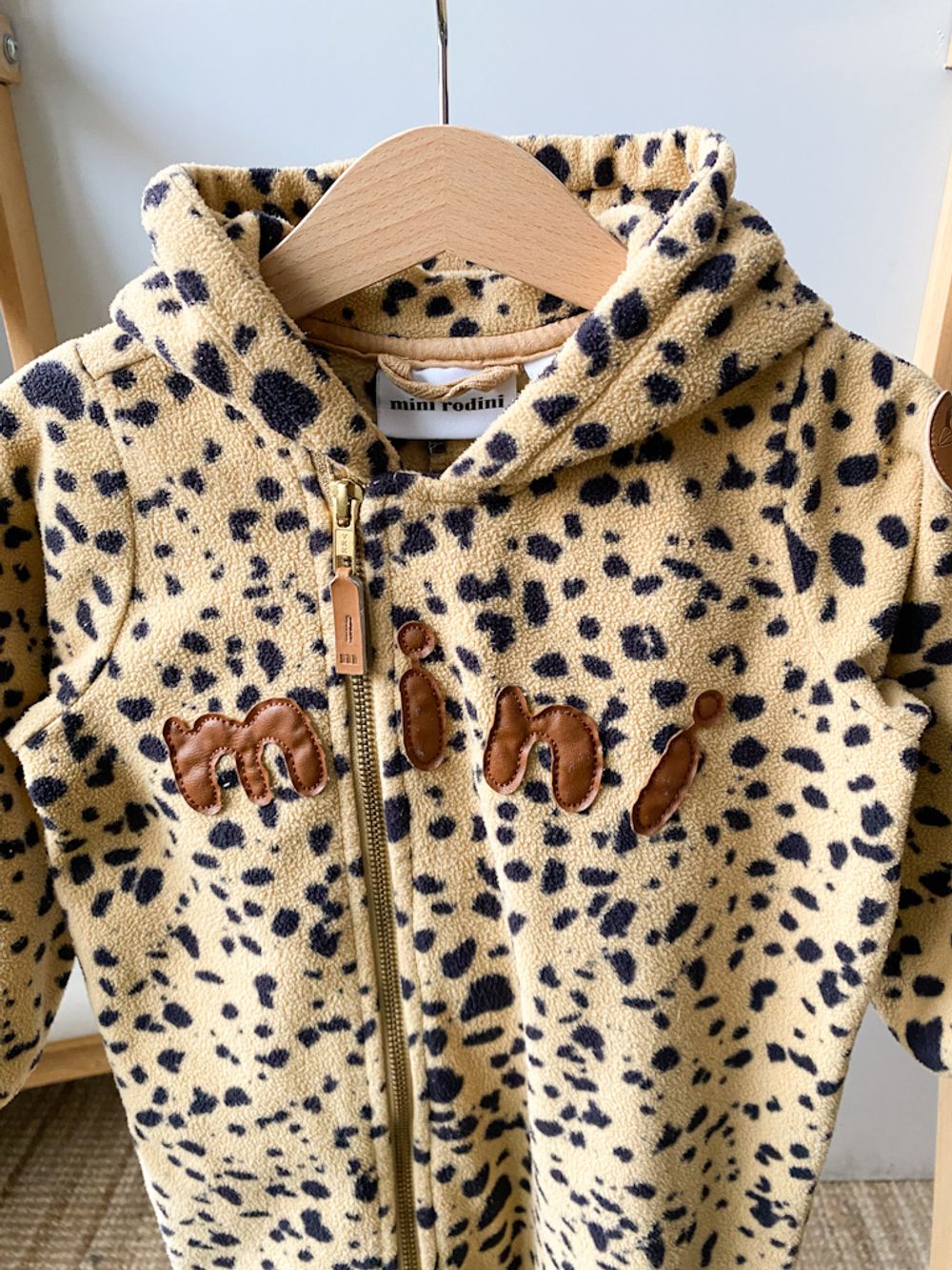 Флисовый комбинезон Mini Rodini, 86