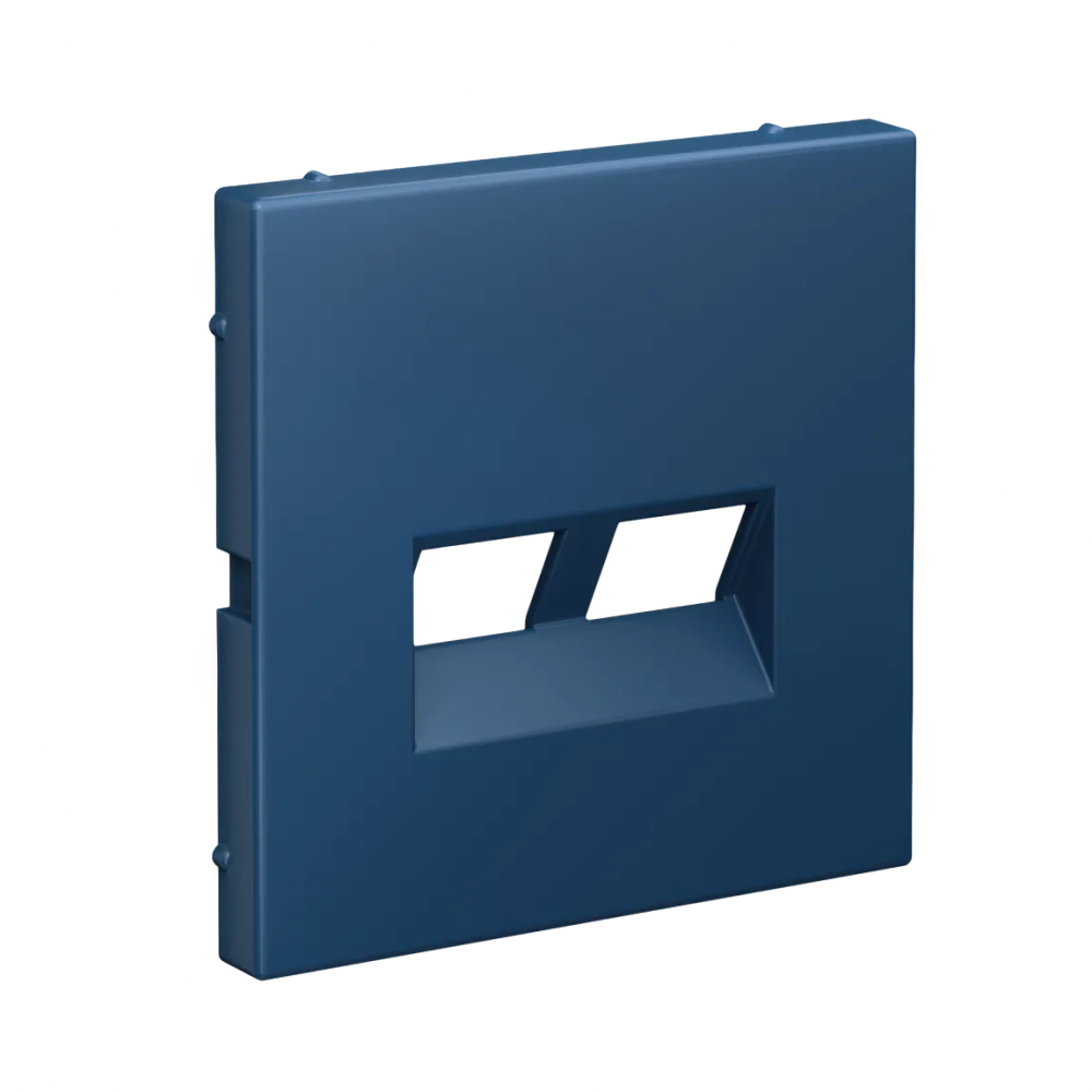 ARTGALLERY НАКЛАДКА ДВОЙНАЯ для информационных функций типа Keystone, АКВАМАРИН