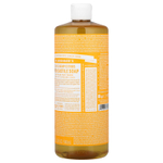 Dr. Bronner's, кастильское мыло 18 в 1, с коноплей и цитрусом, 946 мл (32 жидк. унции)