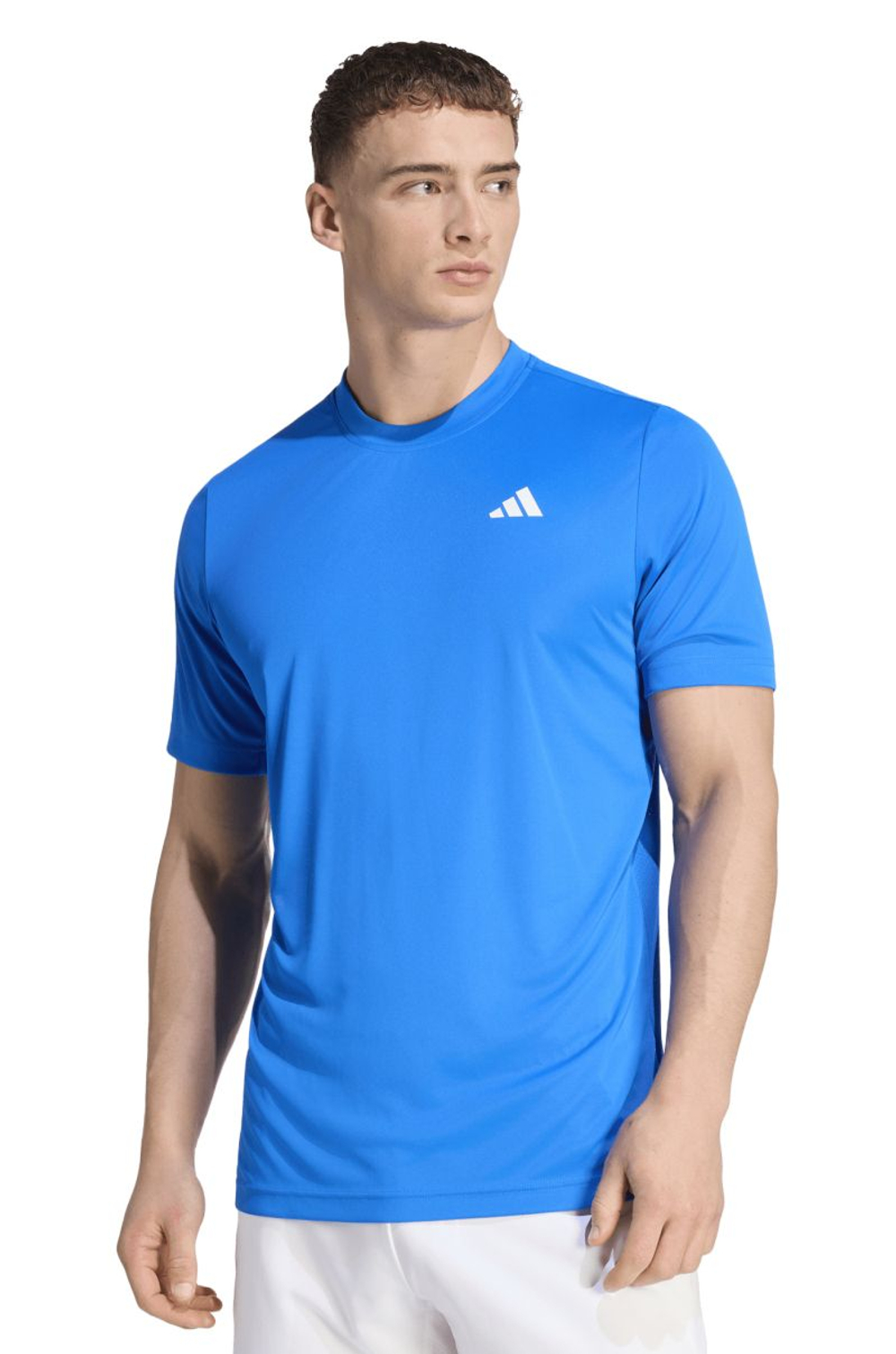 Мужская теннисная футболкаAdidas Climaccol Club Tennis - glow blue