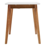 Стол Bradex Home Oslo раскладной 100-130x70x76см, Сосна Рандерс, орех миланский