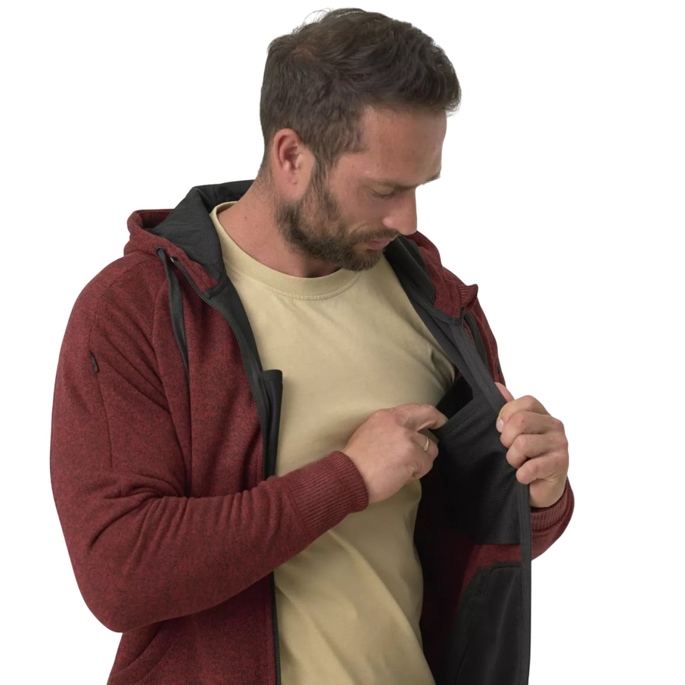 Толстовка Helikon-Tex Covert Tactical Hoodie FullZip Melange Blue