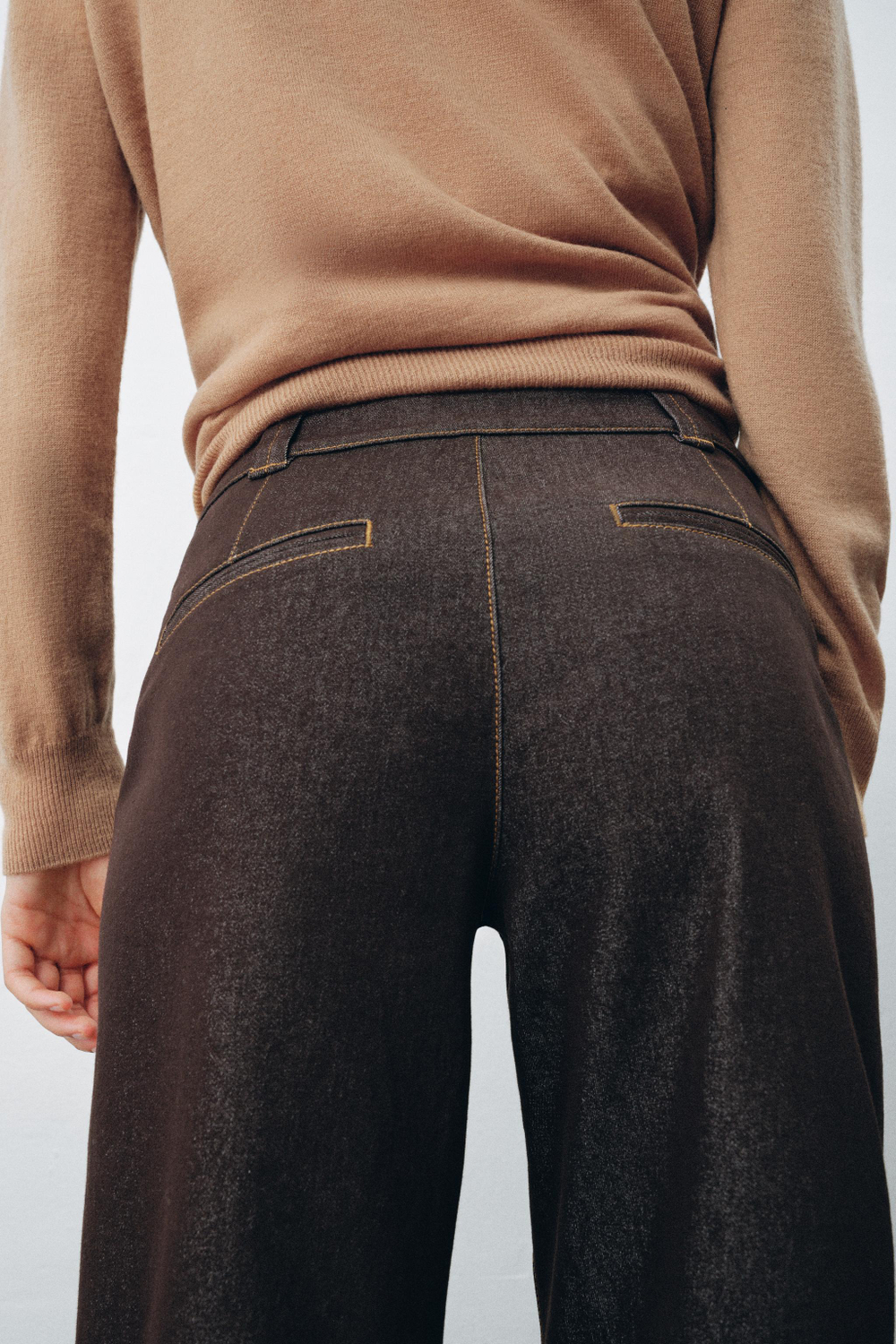 ДЖИНСЫ-КЮЛОТЫ Z1975 СО СРЕДНЕЙ ПОСАДКОЙ — ZARA