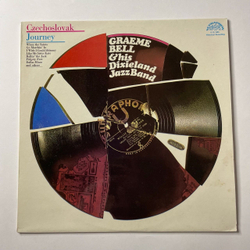 Винтажная виниловая пластинка LP Graeme Bell and His Dixieland Jazz Band Czechoslovak Journey (Чехословакия 1974)