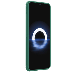 Усиленный двухкомпонентный чехол зеленого цвета (Deep Green) от Nillkin для Huawei Pura 70, серия Super Frosted Shield Pro