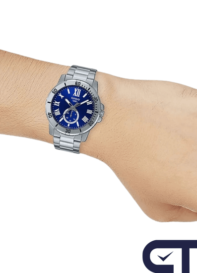 Casio MTP-VD200D-2B — мужские наручные часы