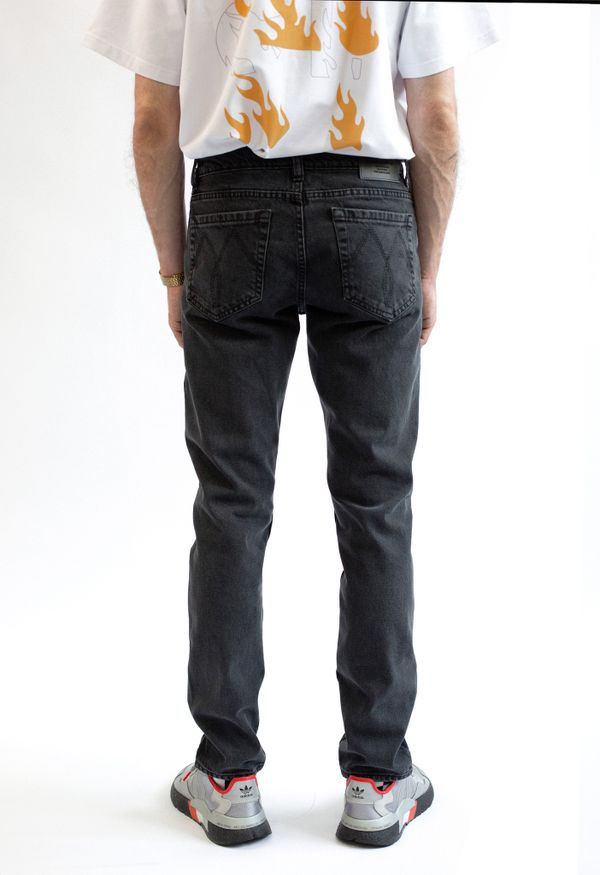 Джинсы Vintage Slim 2302 Tapered Мужские серые - фото 6