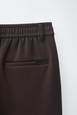 ZARA БРЮКИ RELAXED COMFORT, ШОКОЛАДНЫЙ