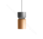 Pendant design lamp  ASPEN S17 by B.Lux (Grey+Orange)