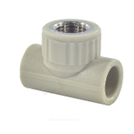 Тройник PP-R комбинированный серый Дн 25х3/4" ВР VALFEX 10127025Г
