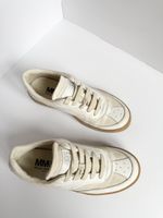 Кожаные кроссовки MM6 Maison Margiela, 35