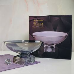 Lenardi 200-129 Фруктовница 27,5см на ножке в под.уп. (х4)Стекло