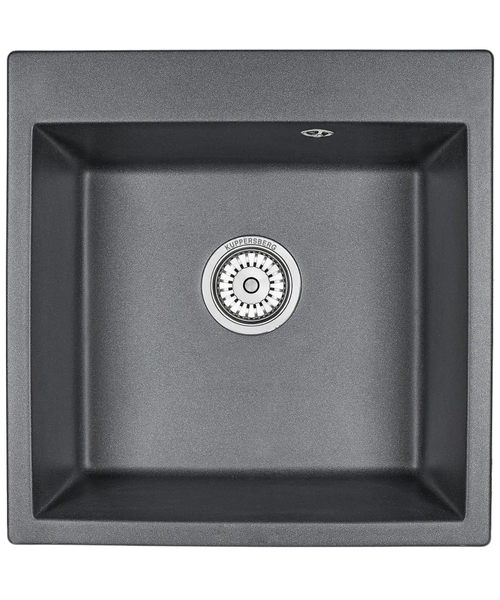 Кухонная мойка Kuppersberg MODENA 50 NL 1B ANTHRACITE фото 
