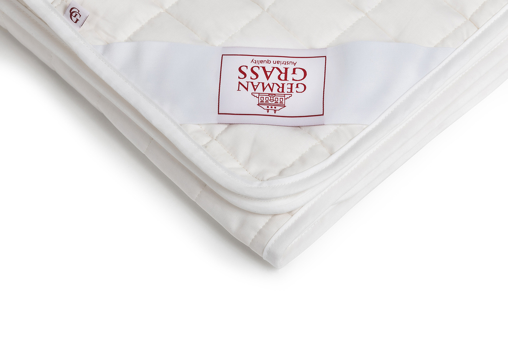 Наматрасник непромокаемый 140х200 German Grass Драйсо Белый (Mattress Cotton Drysoft)