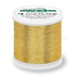 Нитки вышивальные металлизированные Madeira Metallic №40, 200 м, цв. Gold 7, 9842, 5 катушек