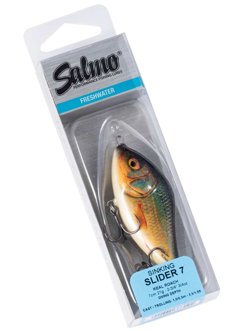 Воблер тонущий джеркбейт Salmo SLIDER S 07/RR