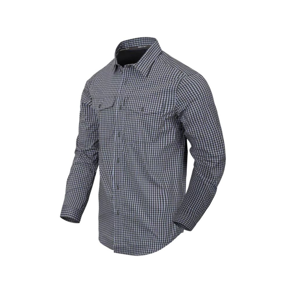 Рубашка Helikon-Tex Covert Concealed Carry Shirt Phantom Grey Checkered (3XL, Phantom Grey Checkered)