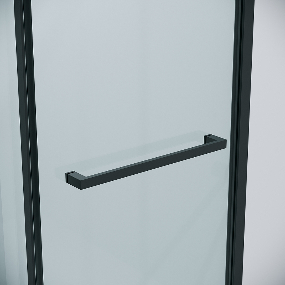 Душевой уголок Grossman Style 110х90 120.K33.05.1190.21.00 профиль Черный матовый стекло прозрачное