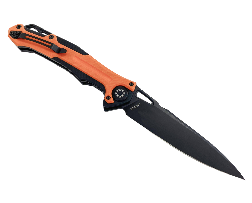 Складной нож Фантом BLACK , сталь D2, G10, 338-708406