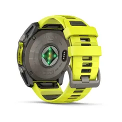 Fenix 8 - 51 мм, Solar, Sapphire (титановый серый с желтым ремешком)