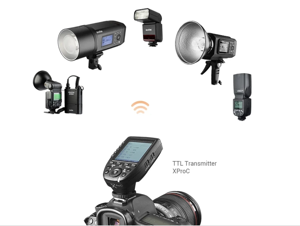 Вспышка накамерная Godox Ving V350N TTL аккумуляторная для Nikon