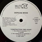 Depeche Mode - Construction Time Again (Скандинавия 1983г.)