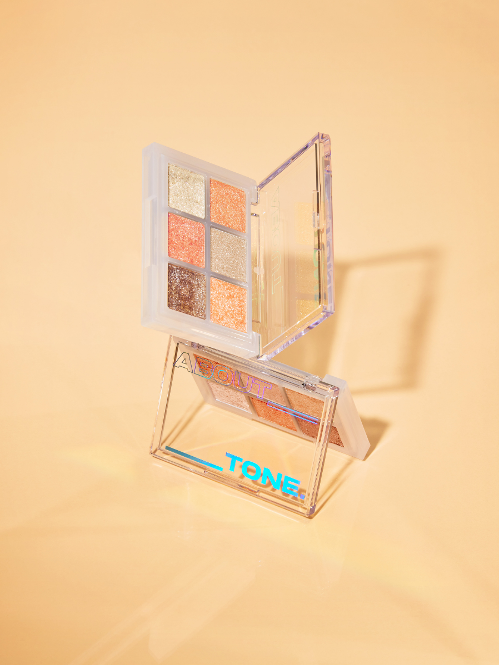 ABOUT TONE Oh My Glitter Pop - Палетка теней для век