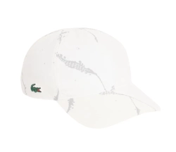 Теннисная кепка Lacoste Reflective Print - white