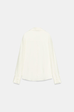 СТРУЯЩАЯСЯ РУБАШКА С ОБТЯНУТЫМИ ПУГОВИЦАМИ — ZARA