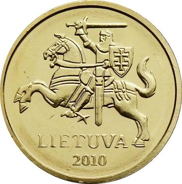 10 центов 2010 Литва