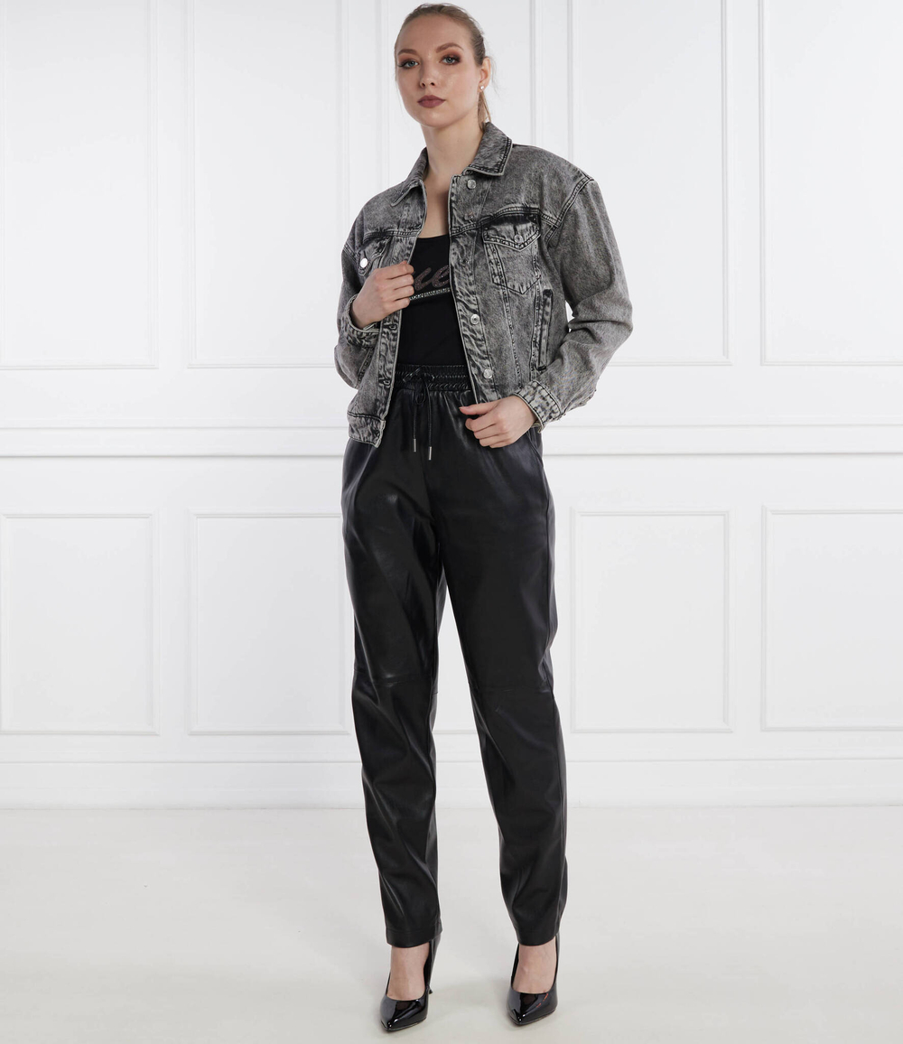 Джинсовая куртка clarette GUESS - графитовый (W4RN62 D56B3)