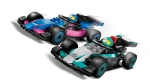 Конструктор LEGO City 60444 Гараж F1 для Mercedes-AMG и Alpine