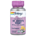 Solaray, Vital Extracts, зверобой, 60 вегетарианских капсул