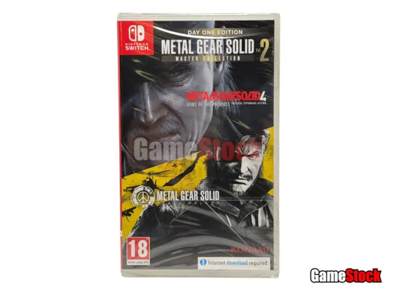 Metal Gear Solid Master Collection Vol. 2 Day One Edition (Новинка!) (Nintendo Switch, Новый, Английская версия)