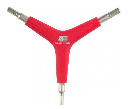 Ключ комбинированный YC-356YA Bike Hard Y-образный 4/5/6 мм арт.230057 (10216170/250121/0017721, Тайвань (Китай))