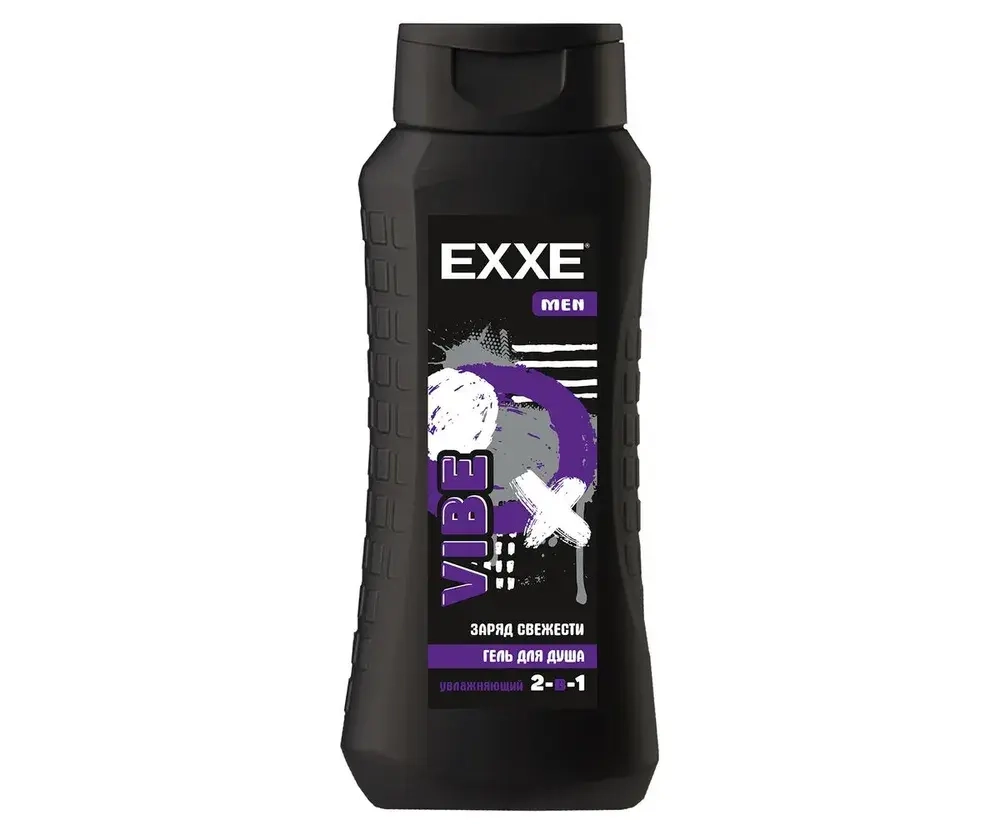 "EXXE MEN" Гель для душа 2 в 1 УВЛАЖНЯЮЩИЙ 400мл