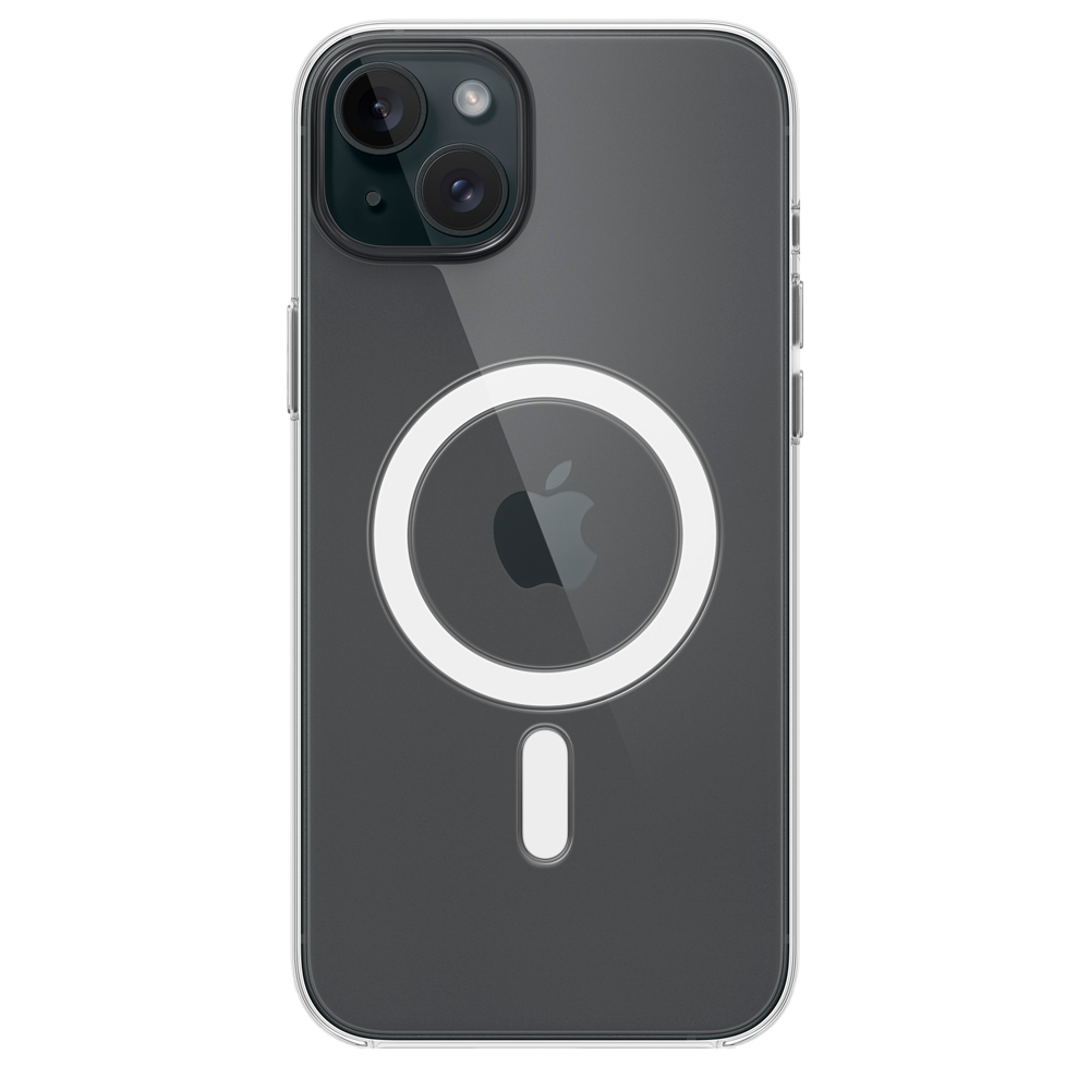 Прозрачный чехол с поддержкой MagSafe Apple Clear Case для iPhone 15 Plus
