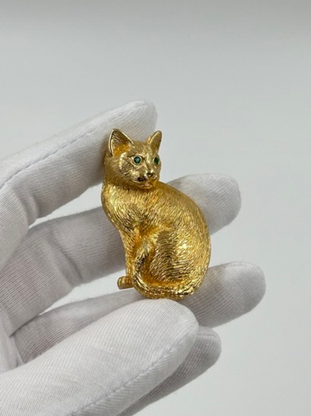 Брошь Кошка Christian Dior