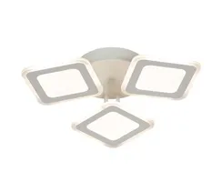 Люстра потолочная светодиодная Rilon 2581/3 WHITE, 102 Вт, белая