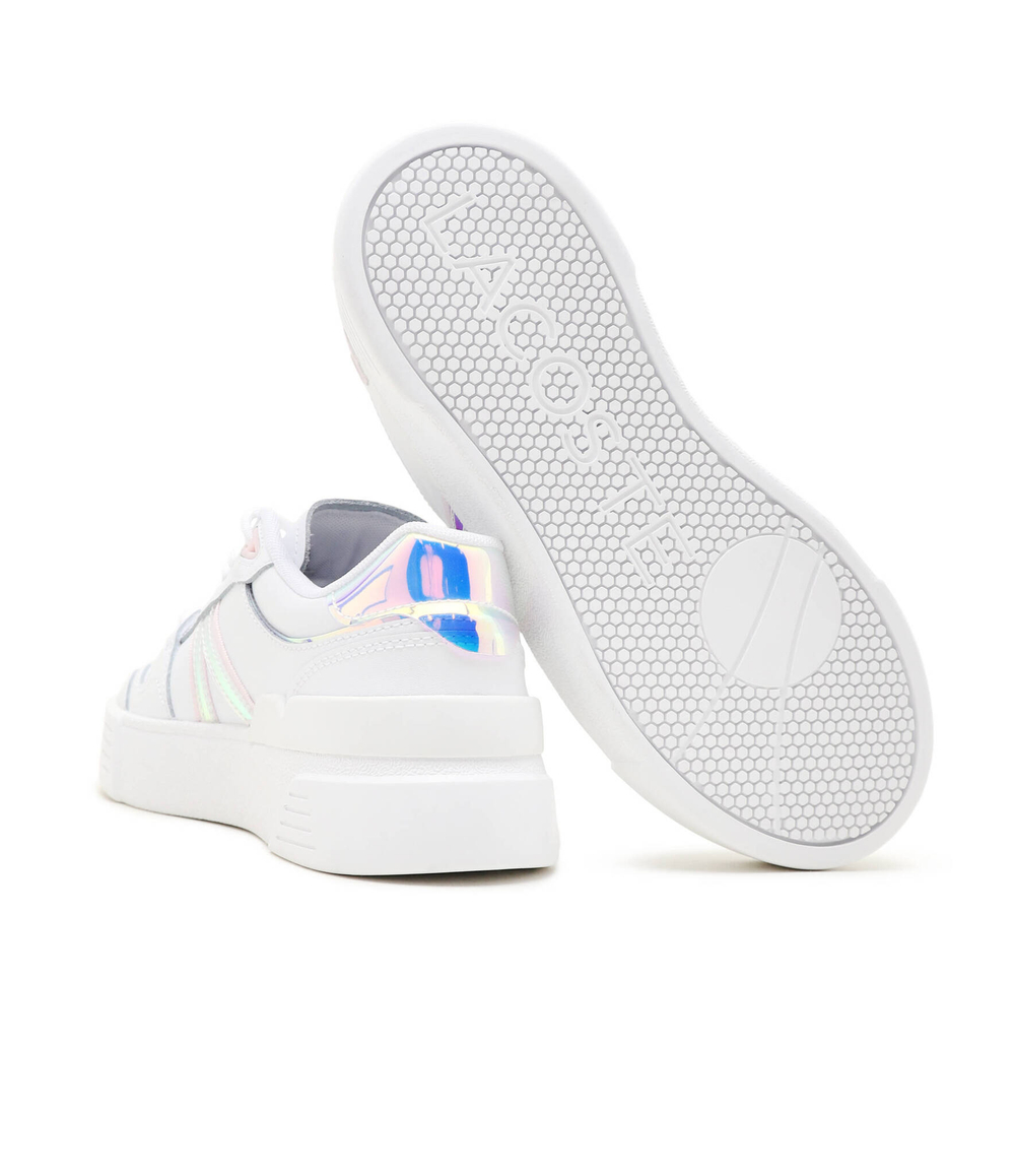 Кожаные кроссовки Lacoste - белый(747SFA0054)