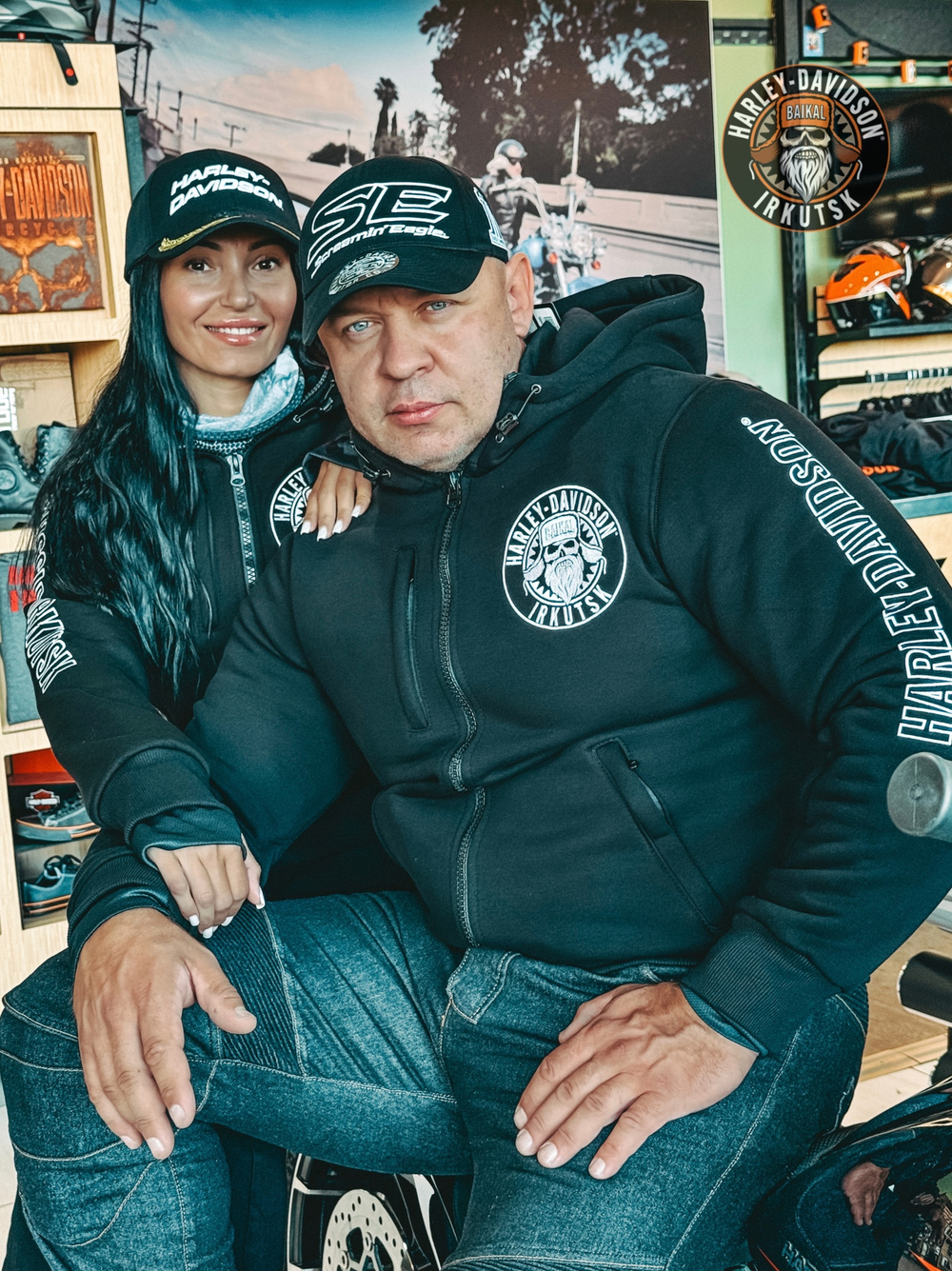 Мужская толстовка Harley-Davidson® Иркутск
