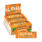 Aloha, Organic Protein Bars, Peanut Butter Chocolate Chip, 12 Bars, 1.98 oz (56 g) Each