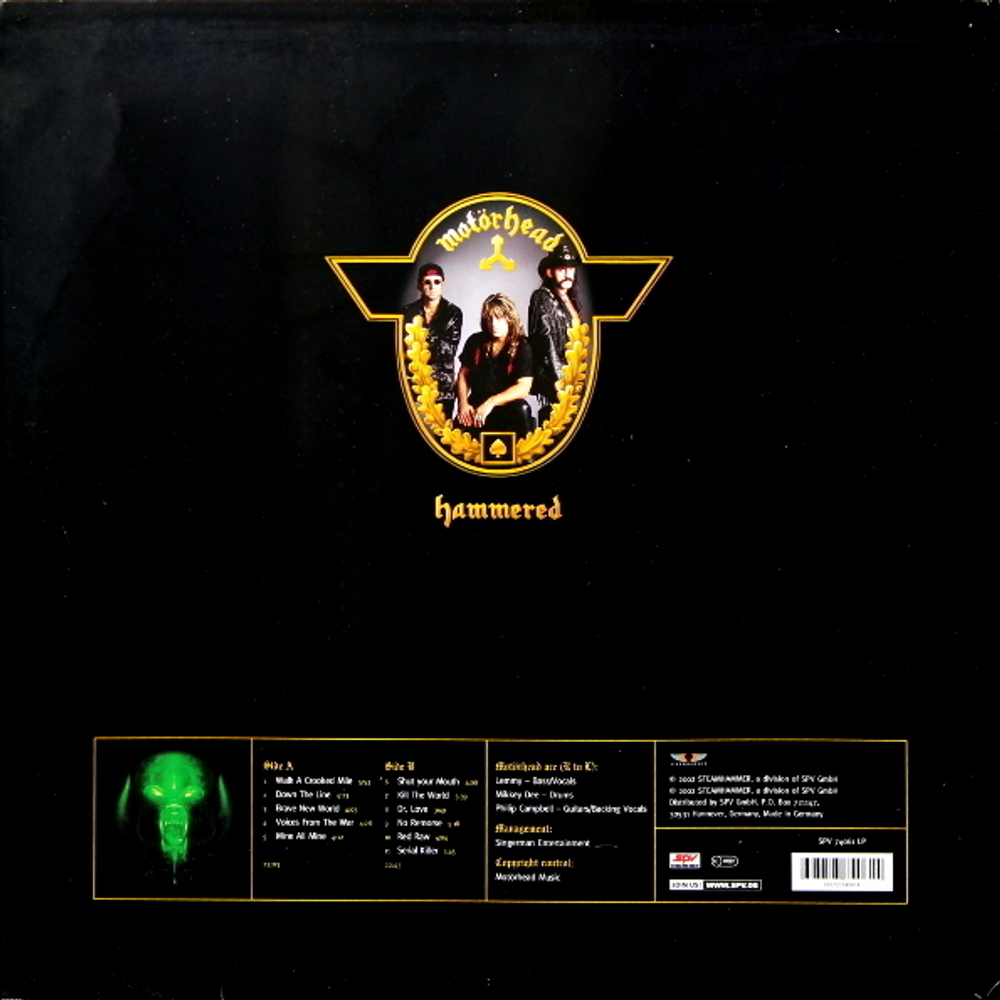 Motorhead / Hammered (LP)