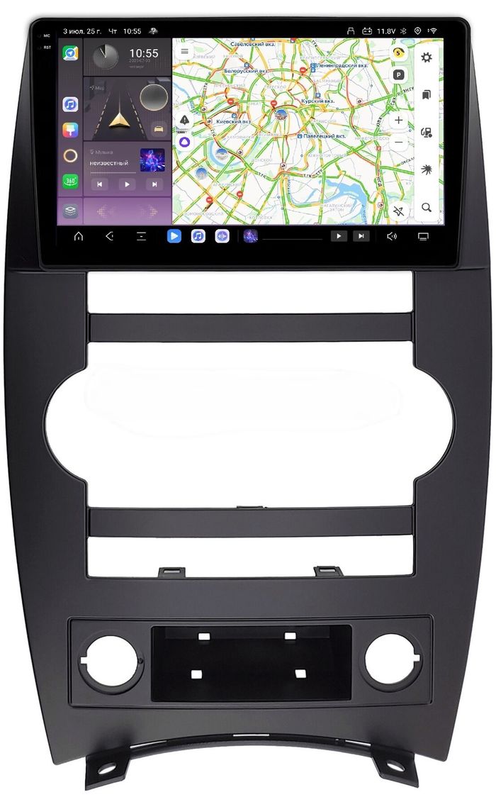 Магнитола для Jeep Commander 2005-2010 - Kuberg SF-9303 QLed+2K, Android 13, Быстрейшая, CarPlay, 4G SIM-слот