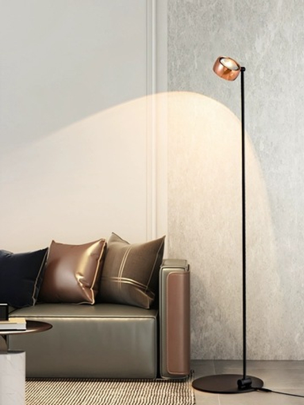 Floor design lamp Sento Lettura by Occhio