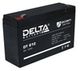 Аккумулятор Delta DT 612 ( 6V 12Ah / 6В 12Ач ) - фото 1
