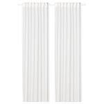 Комплект штор IKEA SILVERLONN (СИЛВЕРЛЁНН), Белый, 145x250 см, 2 шт