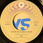 Yes - Owner Of A Lonely Heart (Япония 1983г.) 7" Single Т
